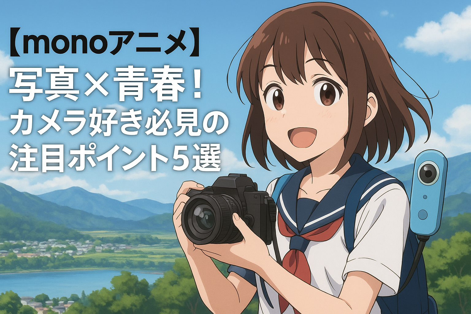 monoアニメ】写真×青春！カメラ好き必見の注目ポイント5選 | アニメ物語