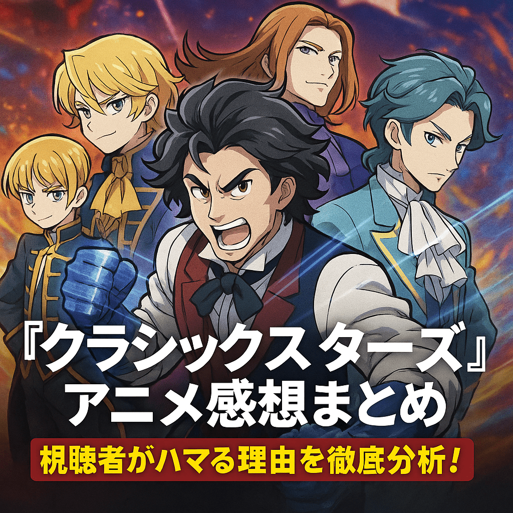 3DCG おねショタ クラシックスターズ』アニメ感想まとめ｜視聴者がハマる理由を徹底分析！ | アニメ物語
