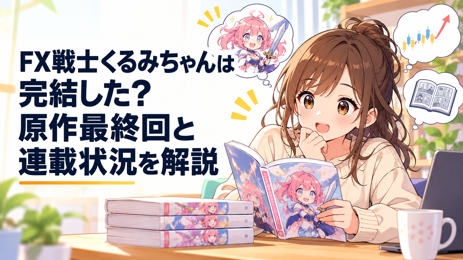 FX戦士くるみちゃんが完結したのか最新巻と最新話を確認する漫画ファン
